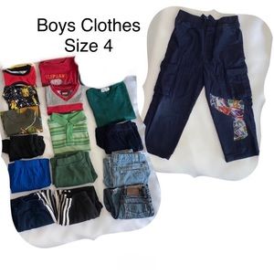 ✨16 pieces Used Boys Clothes Size 4